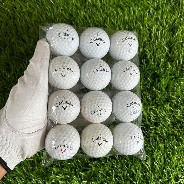Bola Golf Bekas Murah Mixed Grade C Paket 1 Lusin [12pcs]